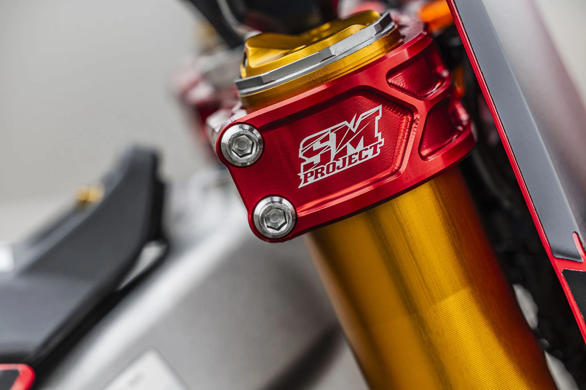 SM project: Ducati Desmo Mx 450 SM clamps - Image 3