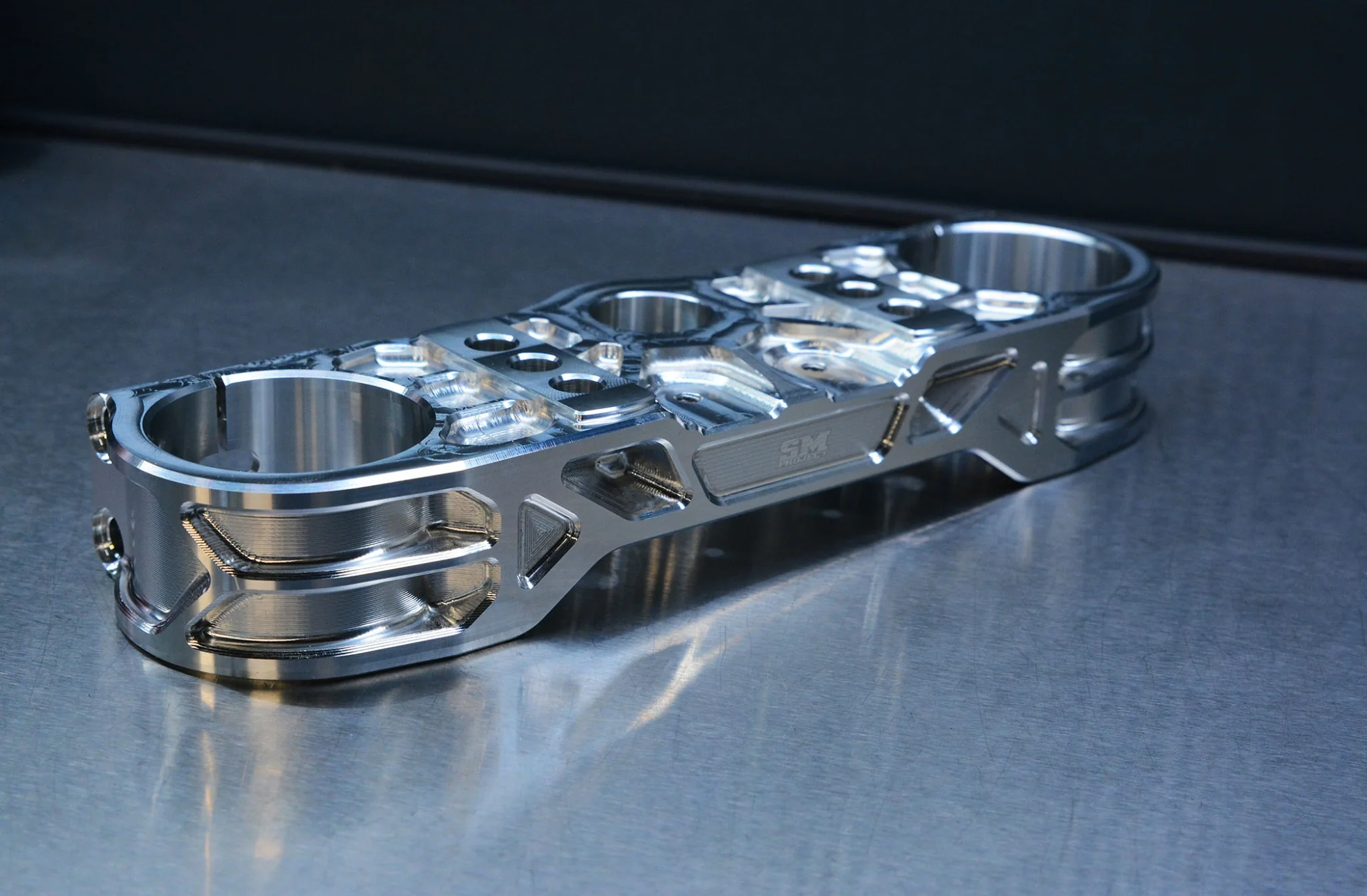 SM project: Ducati Desmo Mx 450 SM clamps - Image 4