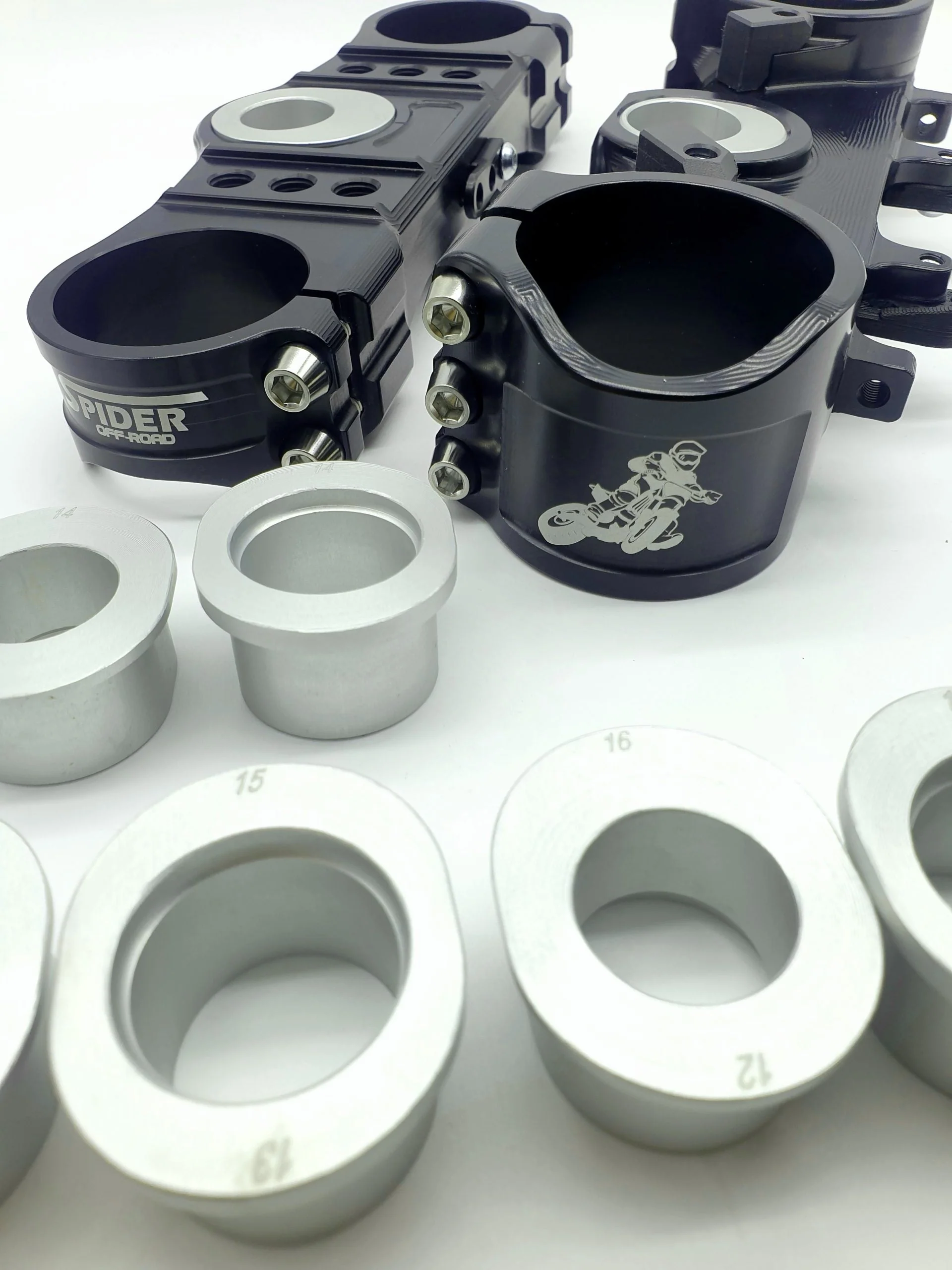 Spider off-road: YAMAHA adjustable triple clamps - Image 3